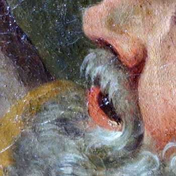 Détail après la restauration