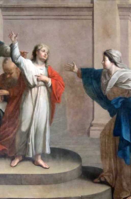 atelier du lauragais,restauration Présentation de Jésus au temple