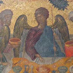 Le tableau avant restauration