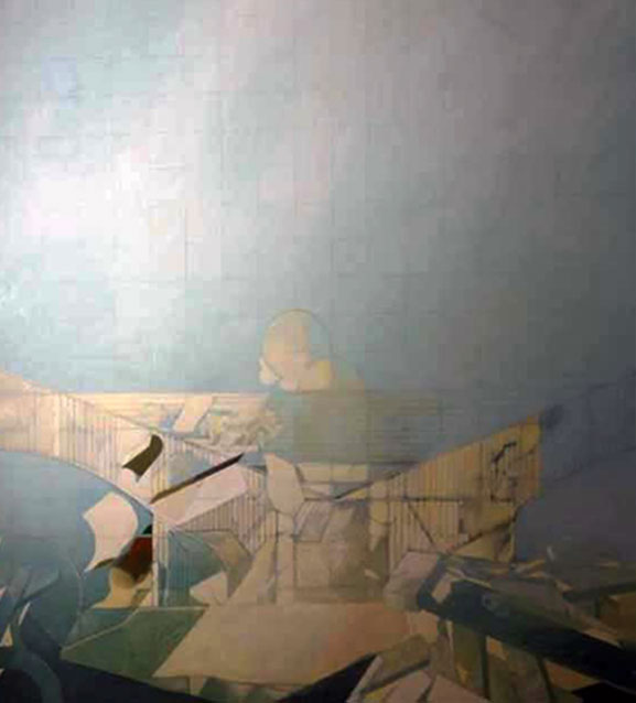 atelier du lauragais,restauration vierge au tonneau