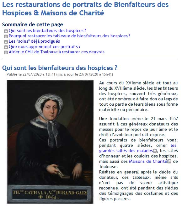 L'atelier du Lauragais publication juillet  2020